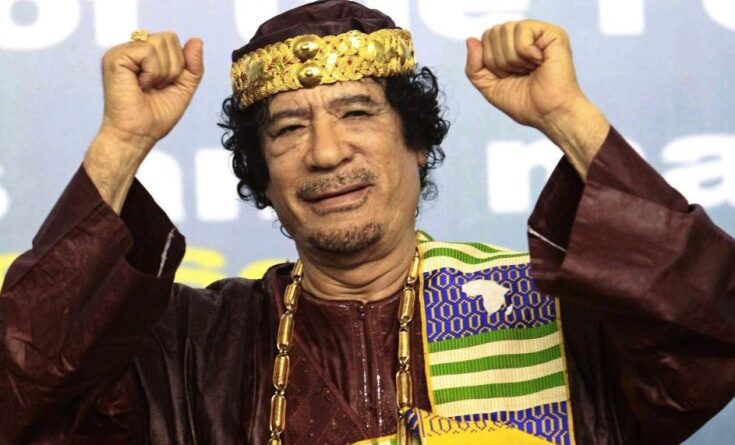 Mouammar Kadhafi, le Guide lybien