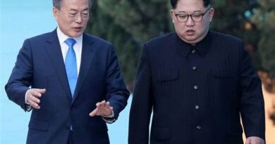 Les deux présidents de la Corée du Nord et du Sud