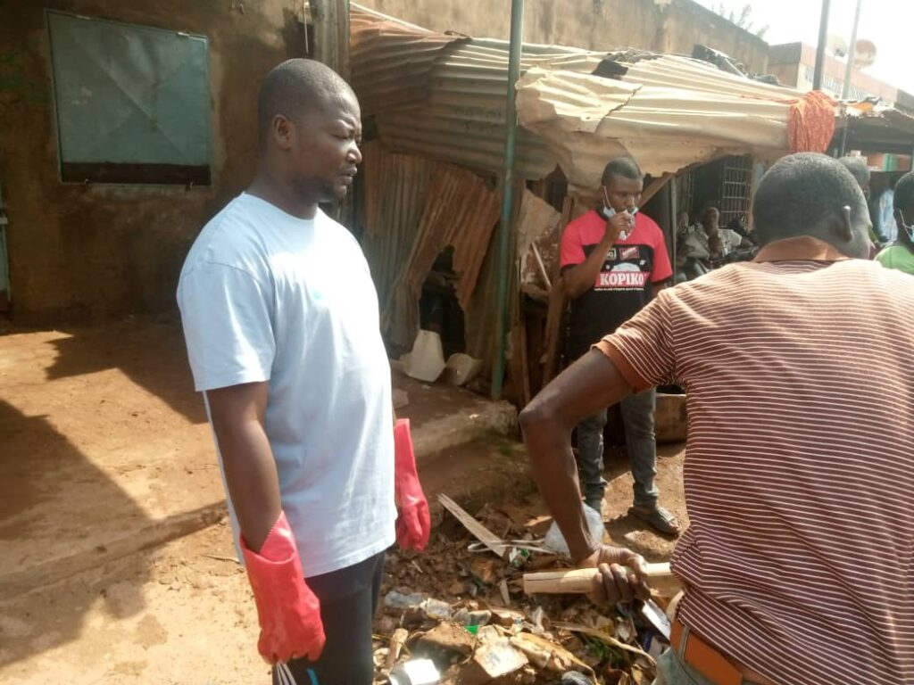 Une opération de nettoyage, de salubrité à Tenkodogo