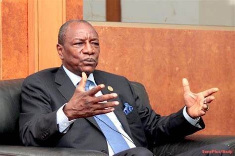 L'ancien Président de la Guinéé Conakry, Alpha Condé