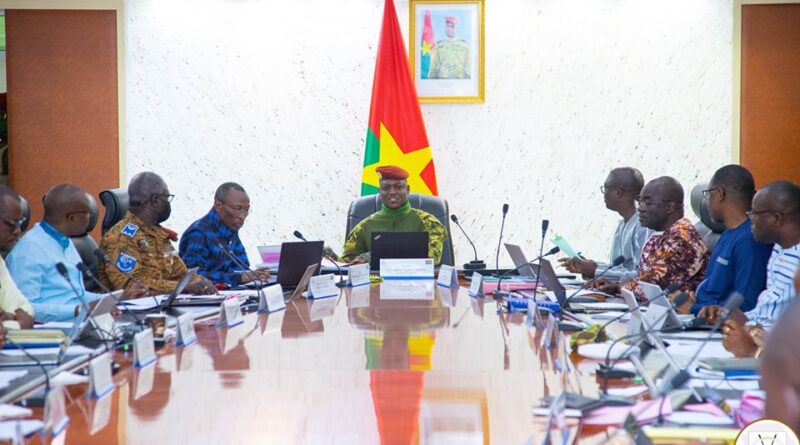 Conseil des ministres du Burkina