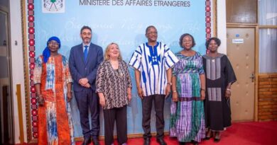 La Représentante spéciale de l’Union Européenne pour le Sahel échange avec le Chef de la diplomatie burkinabè