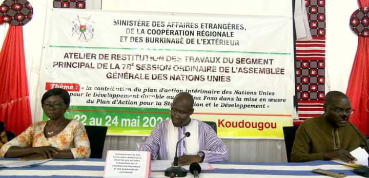 78e AG de l’ONU : le ministère des Affaires étrangères fait le bilan de la participation du Burkina