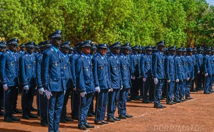 Burkina Police : 777 éléments opérationnels renforcent l’effectif 