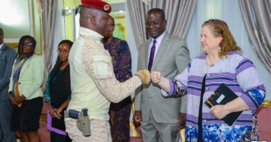 Le Président du Faso, le Capitaine Ibrahim Traoré