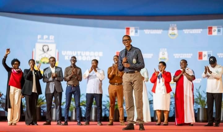 Le président sortant rwandais, Paul Kagame