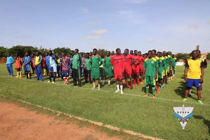 Joueurs du tournoi maracana arméé VDP Civil-Burkina Faso