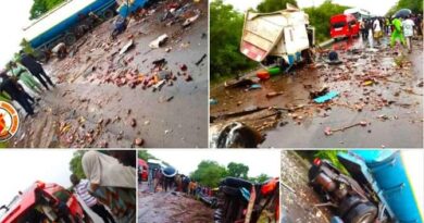 Burkina-un accident sur la RN4 fait un mort et 4 blessés