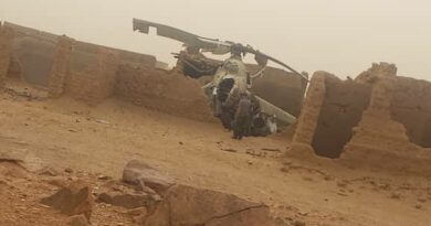 hélicoptère armée malienne crash à Kidal pas de mort