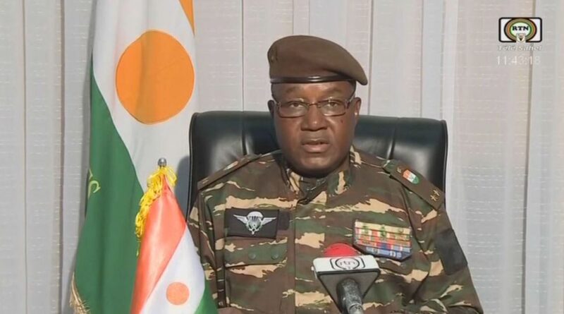 Le général Abdourahmane Tiani, Président de la Transition du Niger.