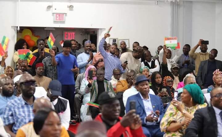 La diaspora AES aux Etats-Unis font bloc derrière les autorités du Burkina, du Mali et du Niger