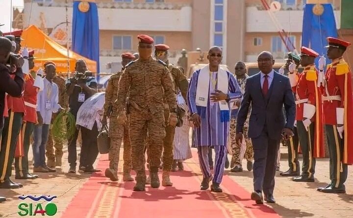 Le Président du Faso, le Capitaine Ibrahim Traoré lance officiellement la 17é édition du SIAO.