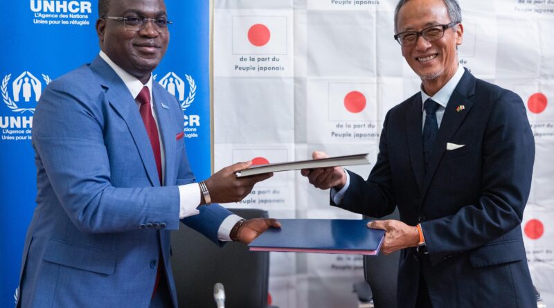 Burkina: gestion biométrique des PDI, le Japon offre plus de 2 milliards FCFA au UNHCR