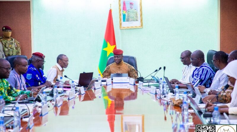 Burkina: Compte rendu du conseil des ministres du mercredi 06 novembre 2024