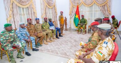 Usine de Tomate, le Capitaine Ibrahim Traoré à Bobo-Dioulasso