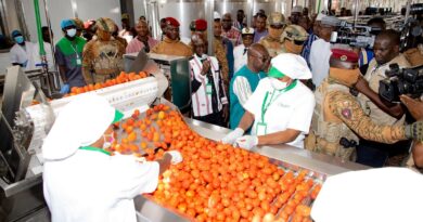 Inauguration de l'usine de transformation de tomate de Bobo-Dioulass