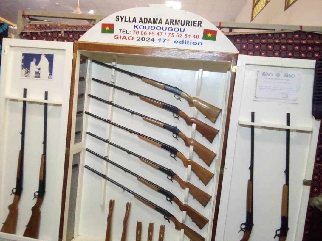 SIAO 2024, fusil de chasse Adama Sylla