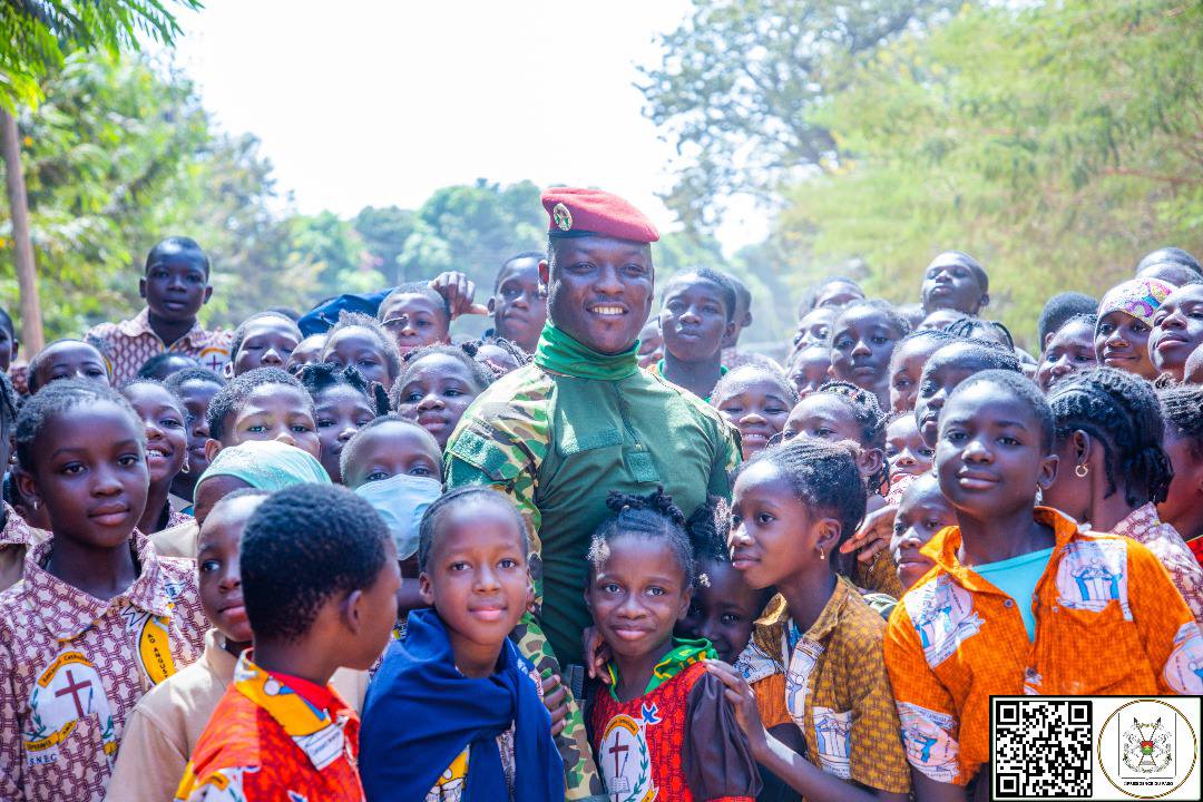 Président du Faso, élèves de Bobo-Dioulasso 