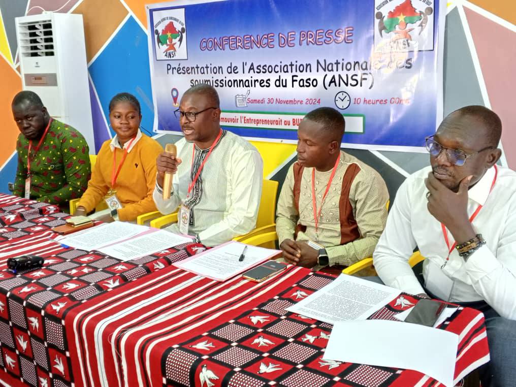 Association des soumissionnaires du Burkina Faso.