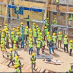 Rénovation du stade municipal à Ouagadougou.