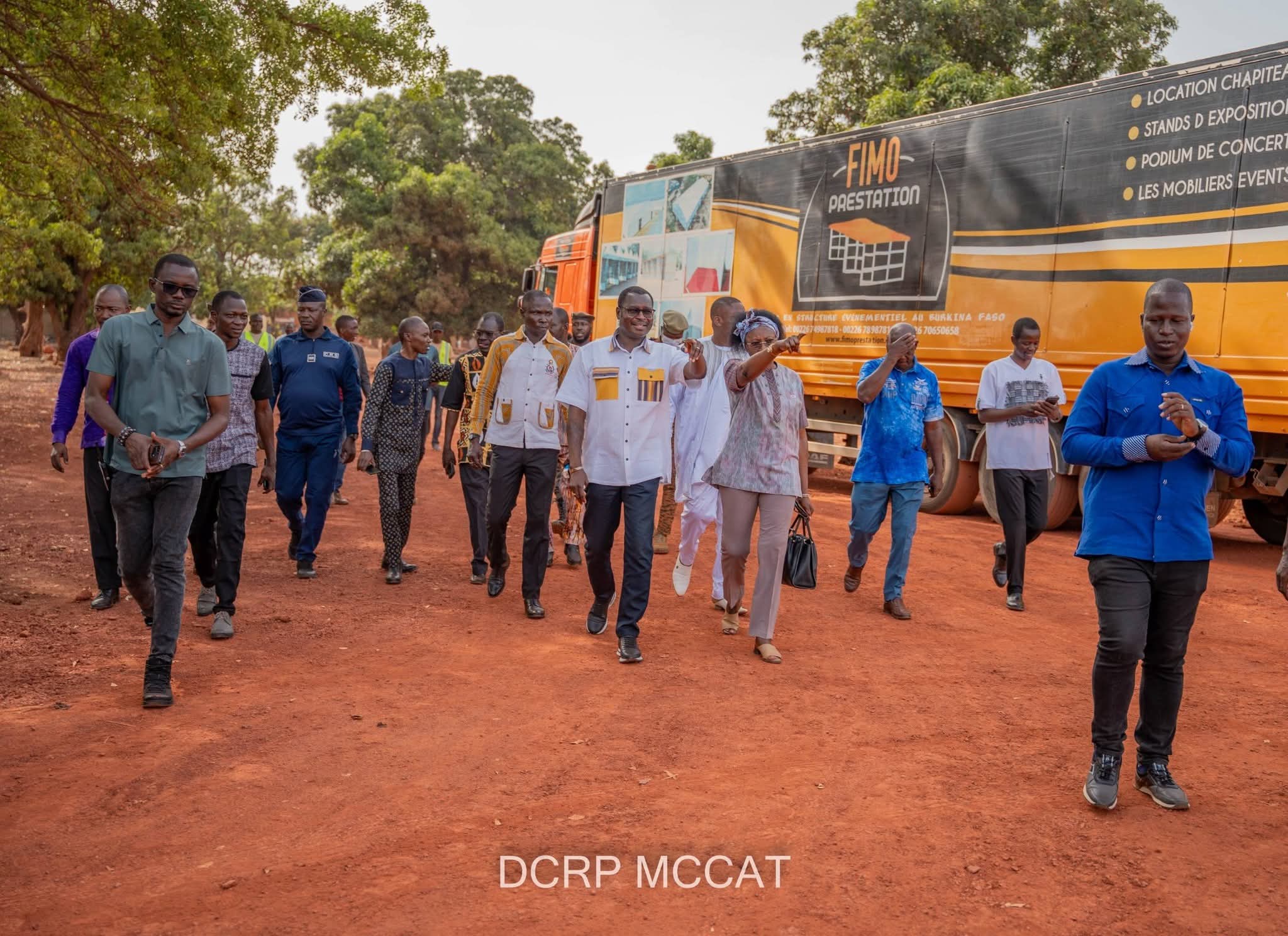 Le ministre en charge de la culture et sa délégation visitent les sites stratégiques de la SNC 2026