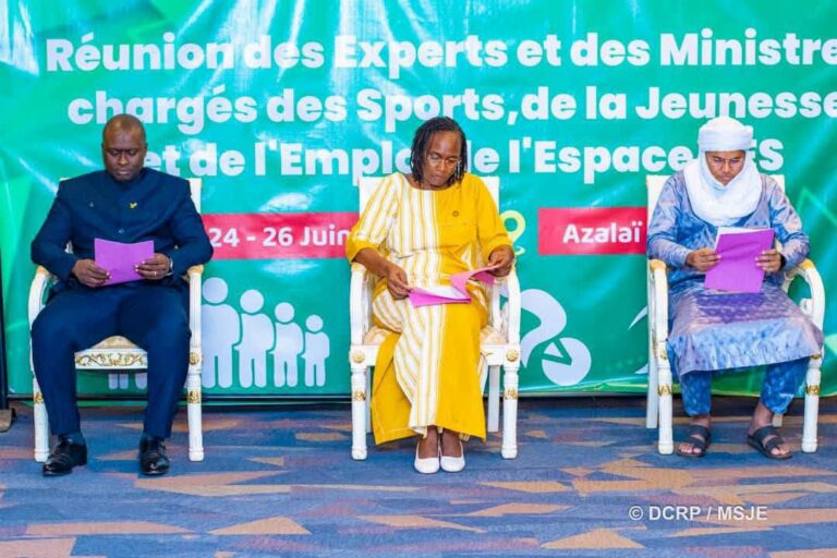 Les ministres en charge des Sports, de la Jeunesse et de l'Emploi de la Confédération des États du Sahel (AES),adoptent plusieurs textes en faveur de la jeunesse de l'espace.