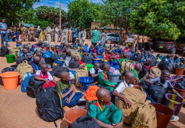 La Promotion 2026 du Prytanée militaire de Kadiogo a effectué sa rentrée scolaire.