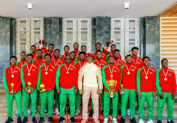 Étalons U20 champions de l’UFOA-B