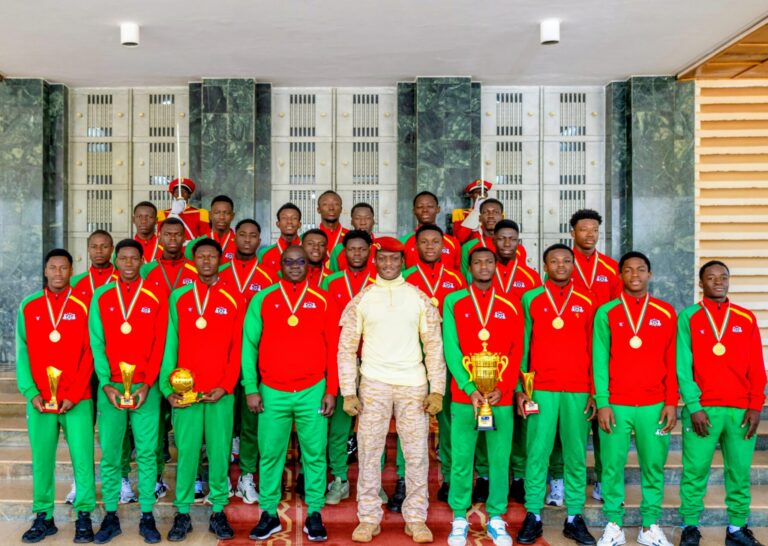 Étalons U20 champions de l’UFOA-B