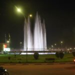 Le célèbre jet d’eau du carrefour Mogho Naaba Wobgo